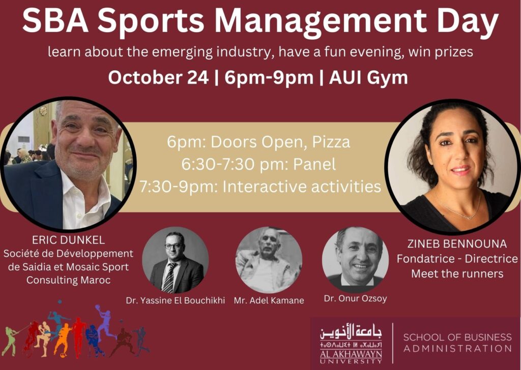 Sports Management Day at AUI – October 24th